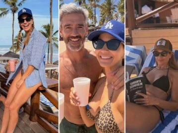 Playa, sol y familia: las vacaciones de Marcela Kloosterboer en Brasil