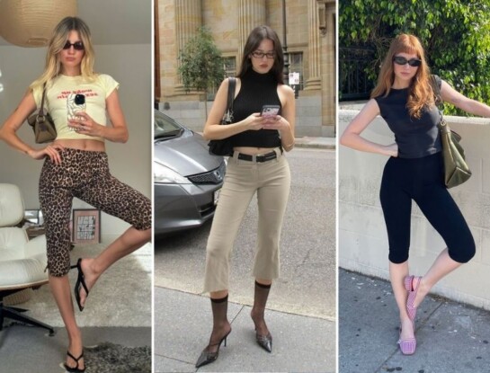 De TikTok a tu placard: cómo lucir los pantalones capri que son tendencia