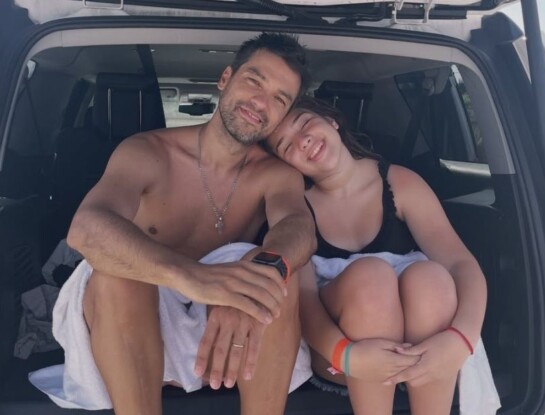 "Ahí voy a estar…": el emotivo mensaje que le dedicó el Chino Leunis a su hija, Delfina, por su cumpleaños