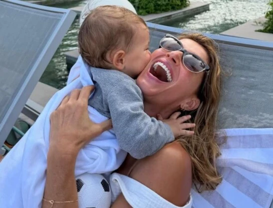 Las tiernas fotos de Gisele Bündchen por el primer año de su hijo River