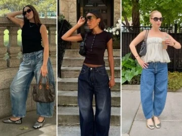 De TikTok a tu placard: cómo armar looks con los barrel jeans, los pantalones que marcan tendencia