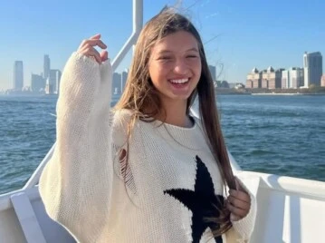 Así comenzó Allegra Cubero su cumpleaños de 15