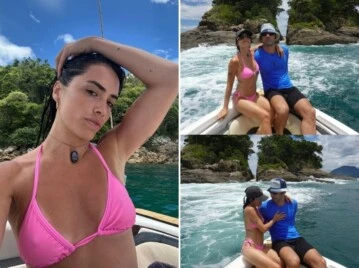 Las vacaciones de Lali en Brasil. Foto: IG