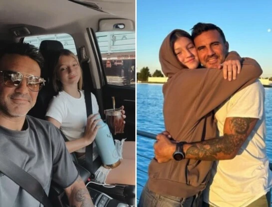 "Estoy orgulloso…": el emotivo mensaje de Fabián Cubero a su hija Allegra por su cumpleaños de 15