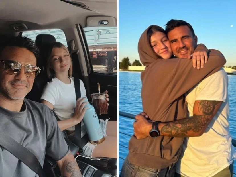 "Estoy orgulloso…": el emotivo mensaje de Fabián Cubero a su hija Allegra por su cumpleaños de 15