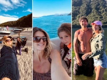 Las fotos de las vacaciones familiares de Mery del Cerro en Bariloche