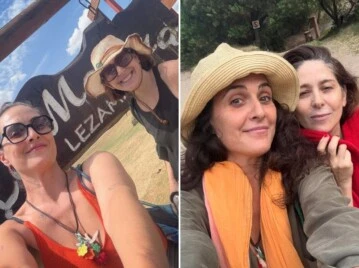 Las fotos de las vacaciones de Julieta Díaz y Laura Novoa en Mar Azul