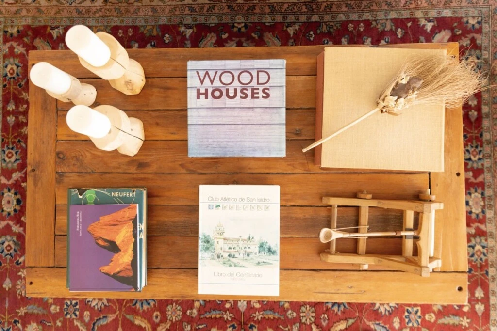 Lo rústico y lo contemporáneo, combinados en perfecto equilibrio. 