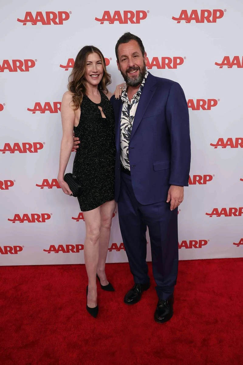 Jackie Sandler y Adam Sandler.