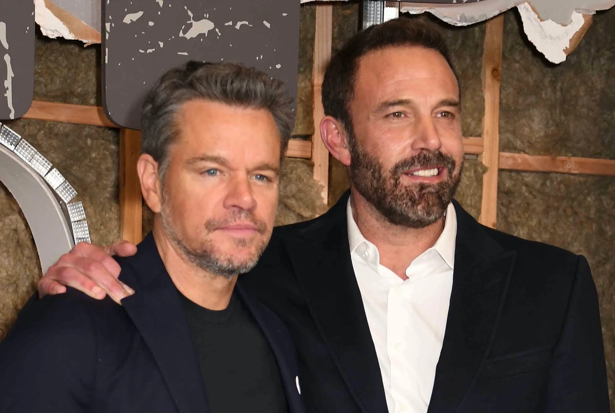 Así están Isabella, Gia y Stella, las hijas de Matt Damon y Luciana Barroso que recorrieron la red carpet en el estreno de The Rip