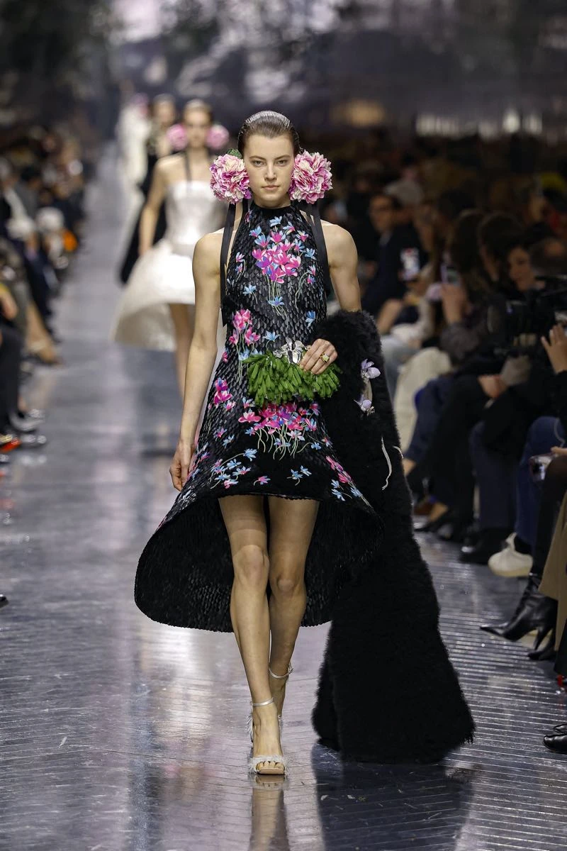 Desfile Christian Dior en Paris.
