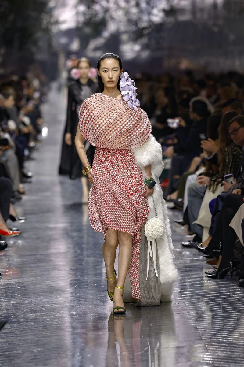 Desfile Christian Dior en Paris.