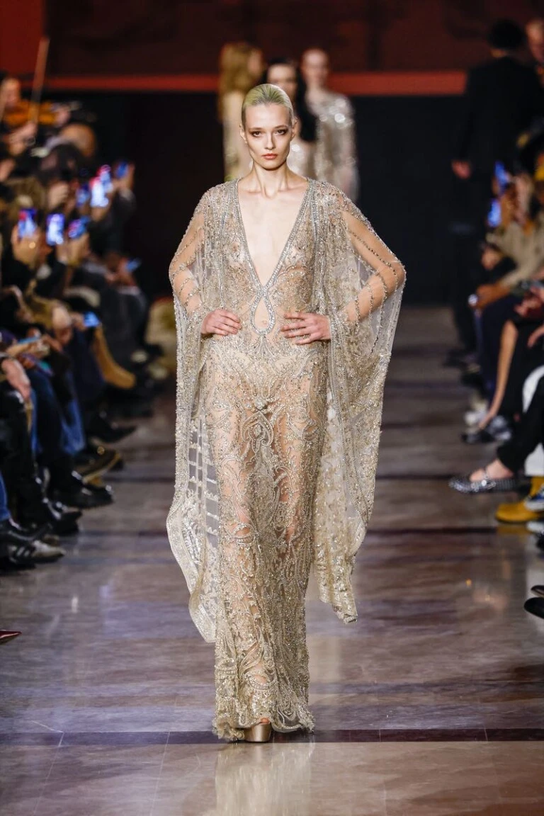 Desfile Elie Saab, colección Haute Couture primavera verano 2026