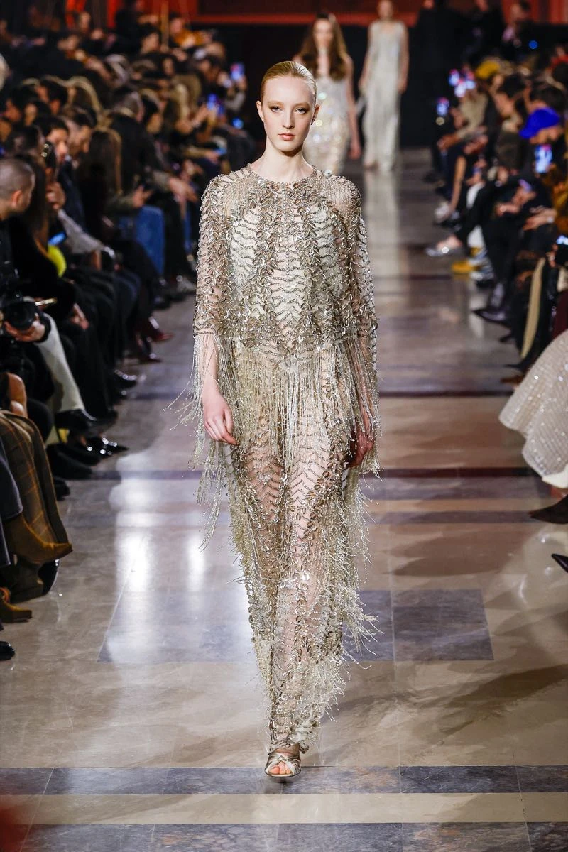 Desfile Elie Saab, colección Haute Couture primavera verano 2026