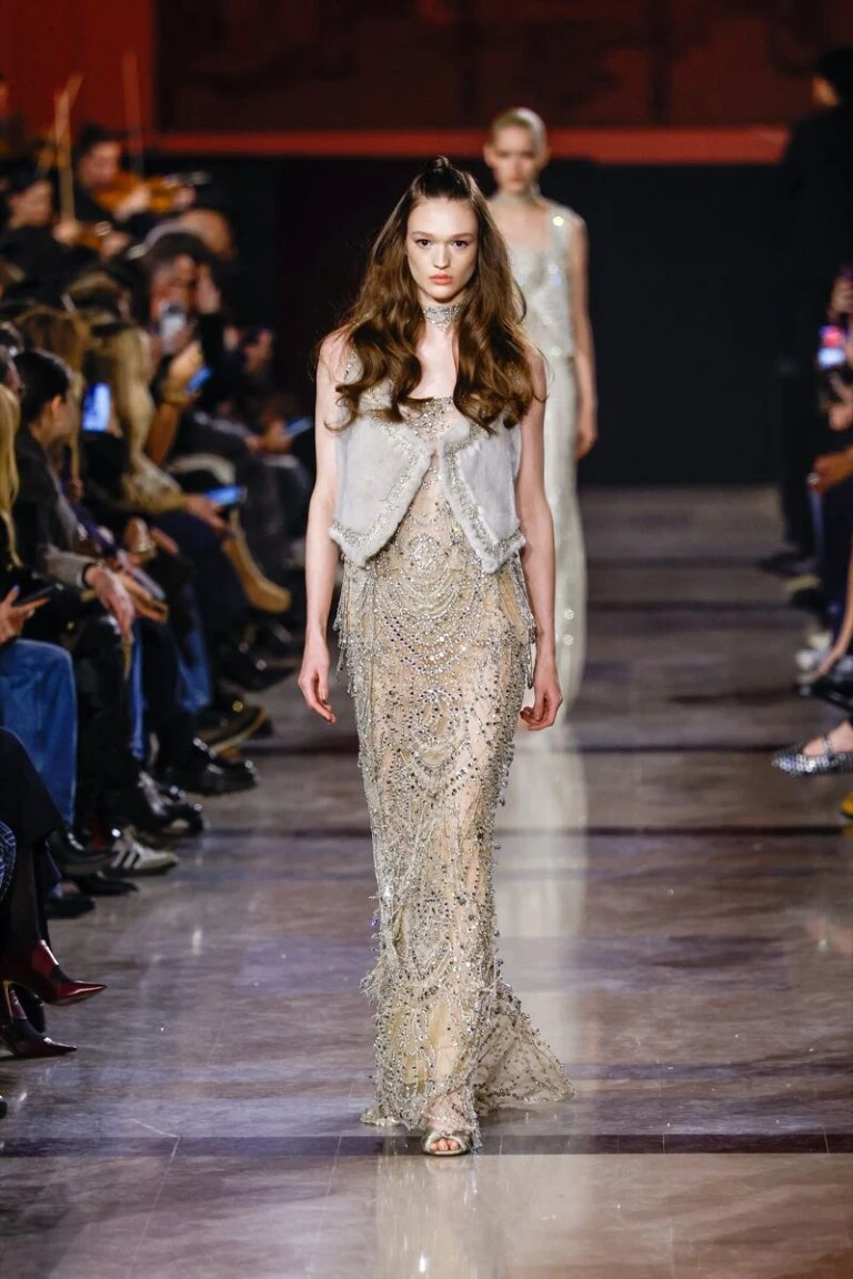 Desfile Elie Saab, colección Haute Couture primavera verano 2026