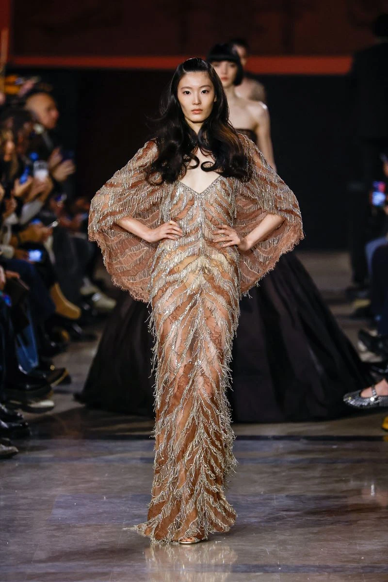 Desfile Elie Saab, colección Haute Couture primavera verano 2026