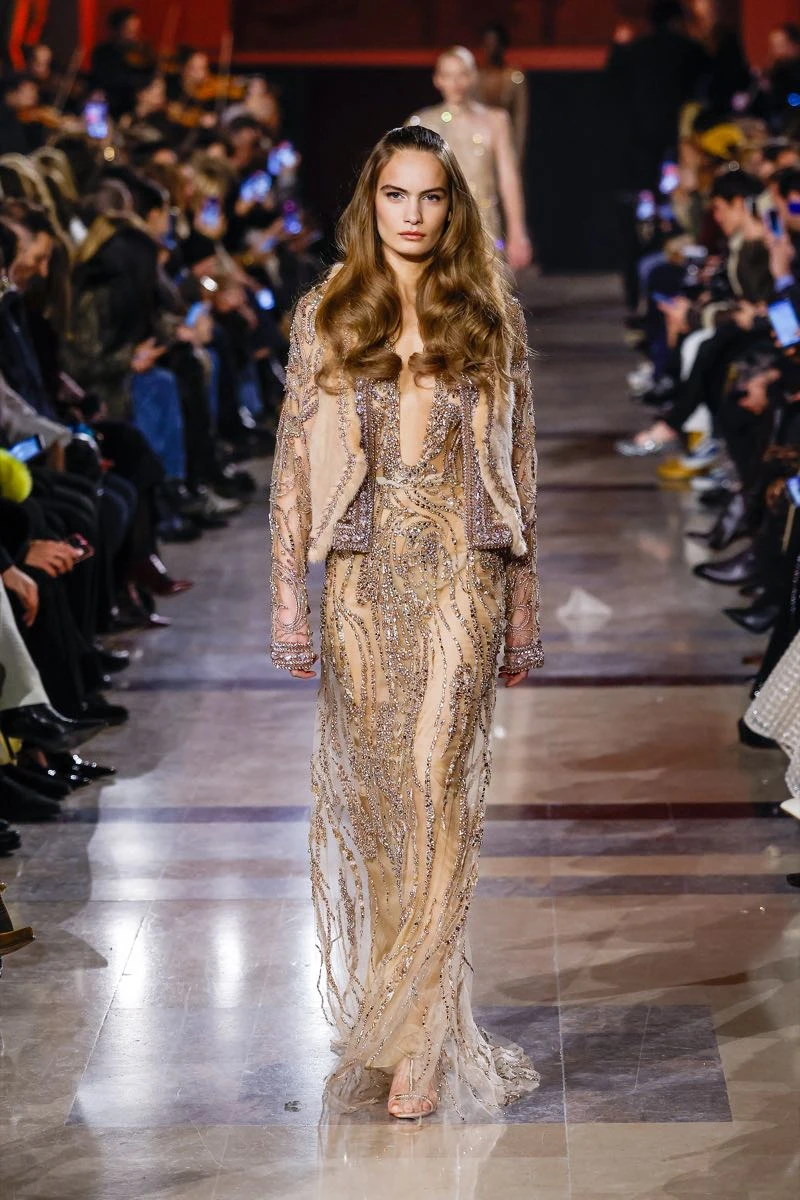 Desfile Elie Saab, colección Haute Couture primavera verano 2026
