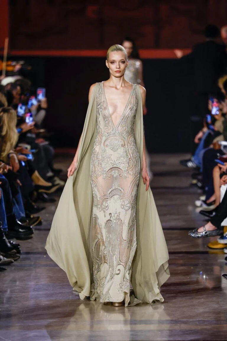 Desfile Elie Saab, colección Haute Couture primavera verano 2026
