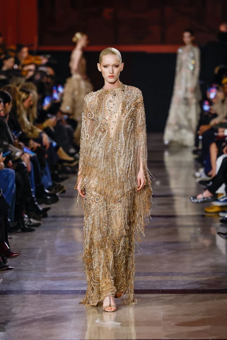 Desfile Elie Saab, colección Haute Couture primavera verano 2026