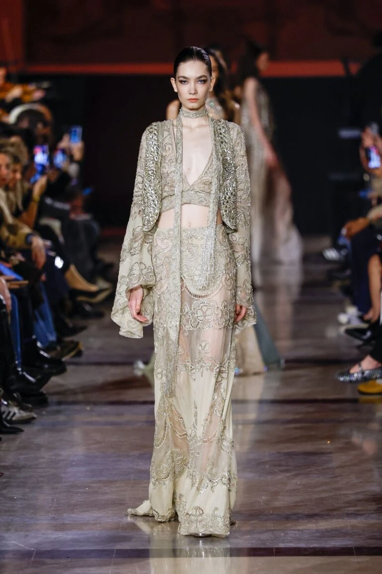 Desfile Elie Saab, colección Haute Couture primavera verano 2026