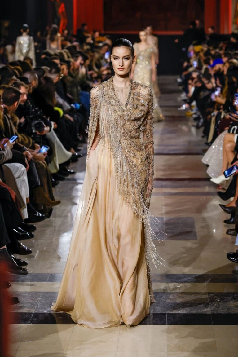 Desfile Elie Saab, colección Haute Couture primavera verano 2026
