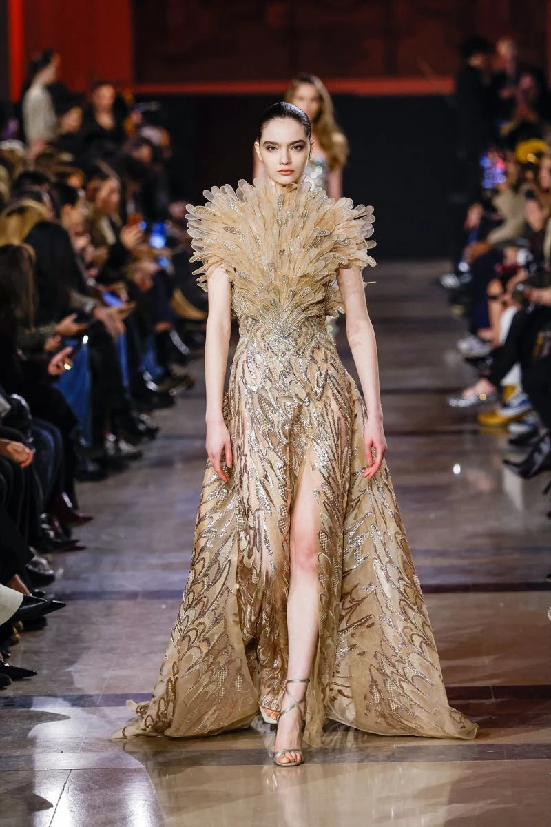 Desfile Elie Saab, colección Haute Couture primavera verano 2026