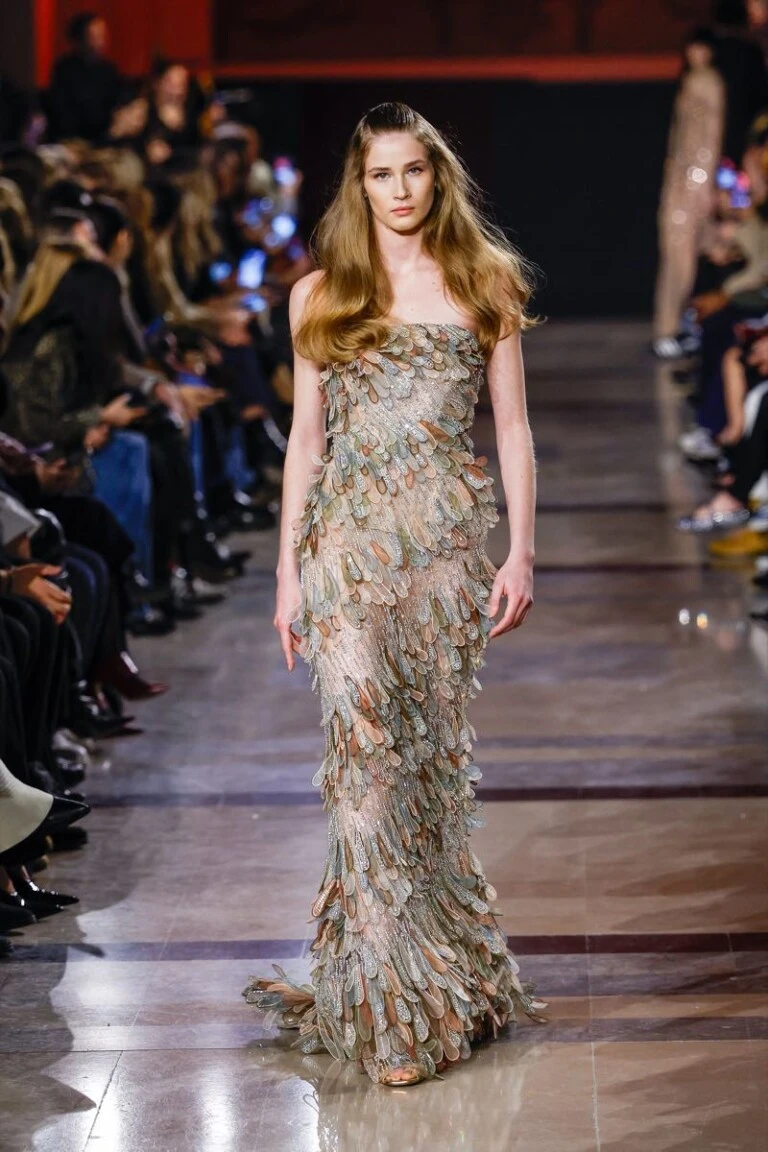 Desfile Elie Saab, colección Haute Couture primavera verano 2026