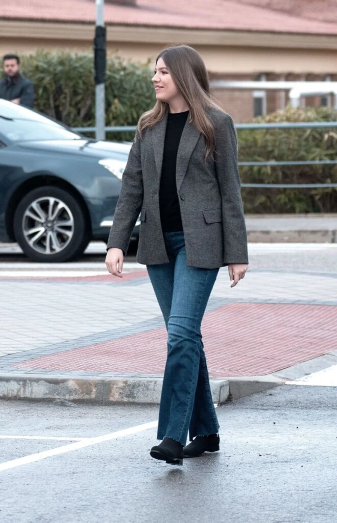 La princesa Sofia en Madrid.