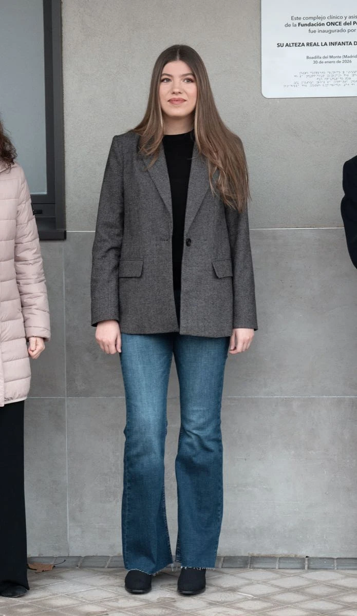 La princesa Sofia en Madrid.