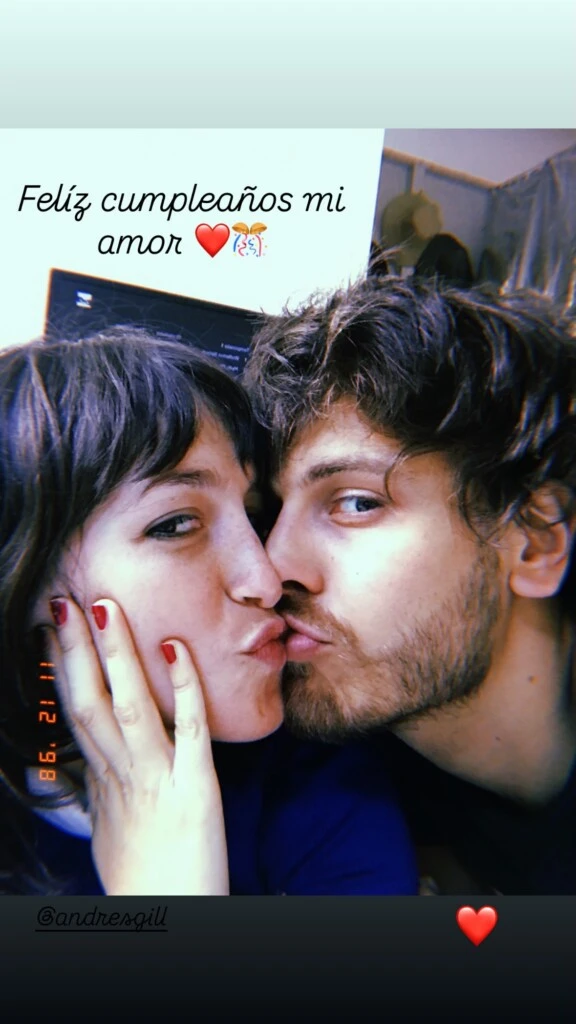 “Feliz cumpleaños, mi amor”, escribió la actriz en el marco del cumpleaños número 36 de su pareja.