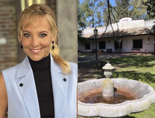 Las fotos de la casa de campo que Jimena Monteverde tiene en 25 de Mayo: colonial, restaurada y muy acogedora