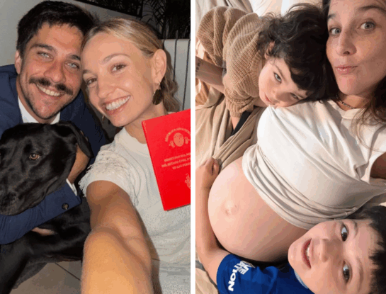 Las fotos del casamiento de Bautista Lena, el hijo de Reina Reech, y la polémica por la ausencia de Juana Repetto