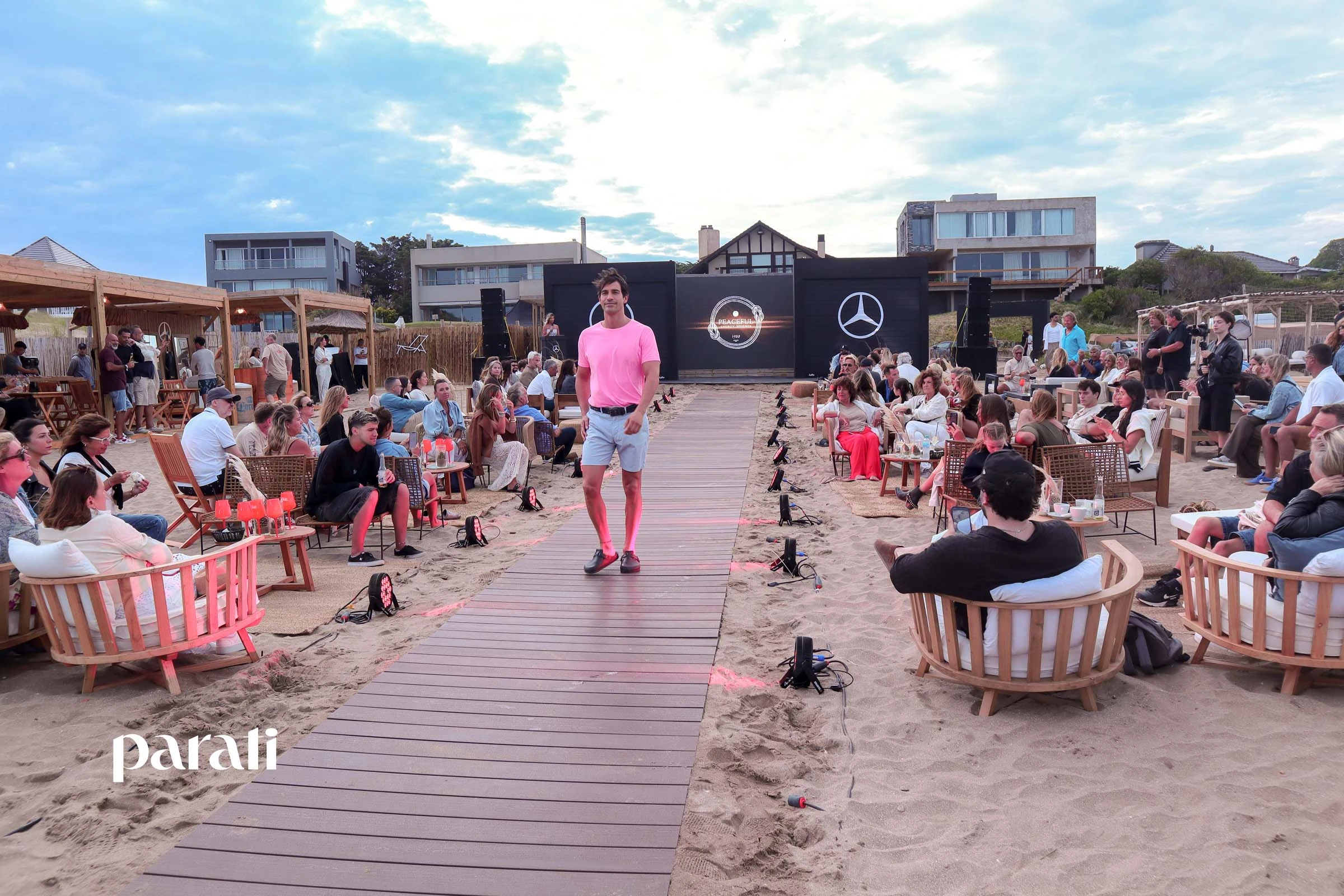 Mercedes Benz Fashion Beach.