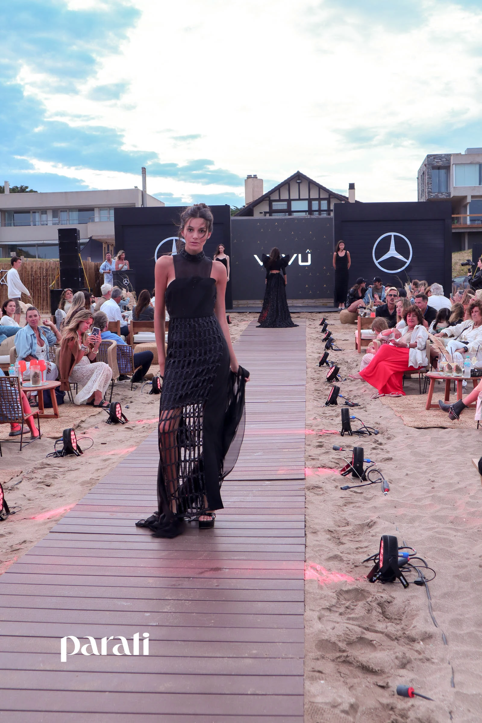 Mercedes Benz Fashion Beach.