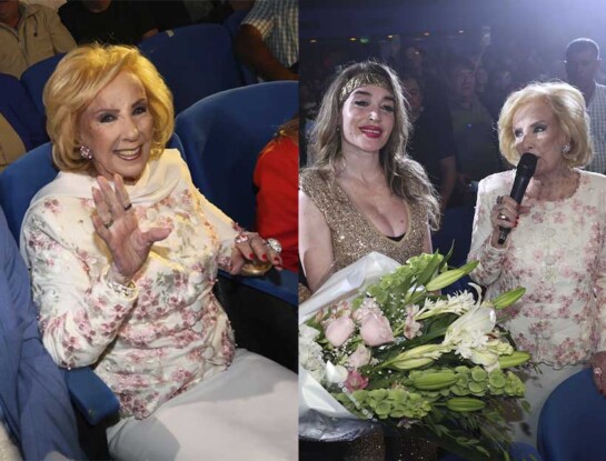 Mirtha no para: instalada en Mar del Plata y a días de volver a la tele, fue a ver a Fátima Florez al teatro