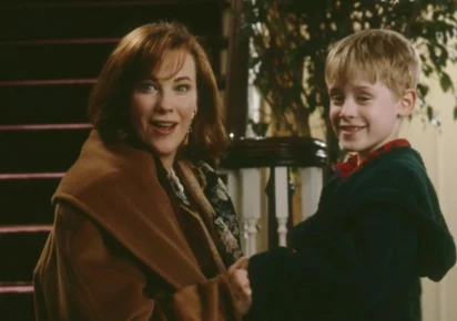 En la película "Mi pobre angelito"