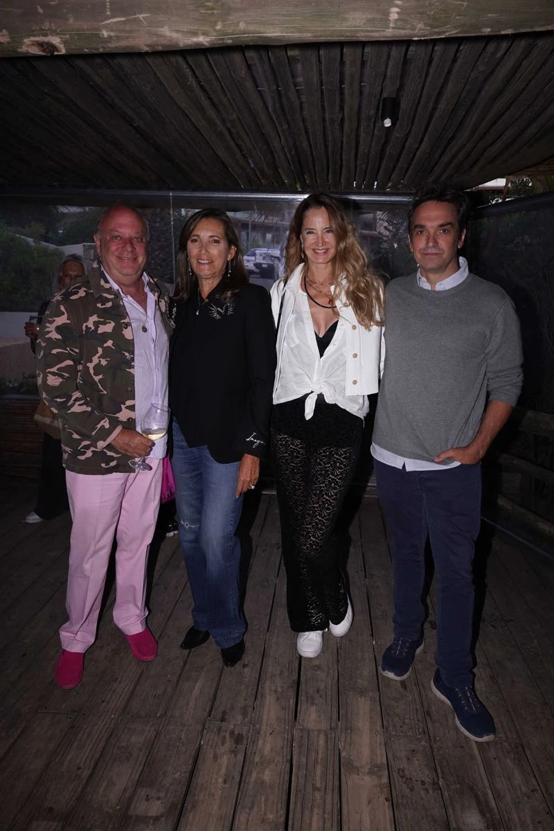 Martin Cabrales, Dora Sanchez, Rozana Zarecki y Sebastian Bagó