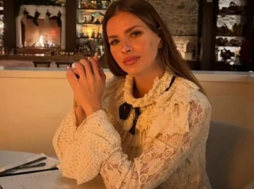 Look romántico de la China Suárez