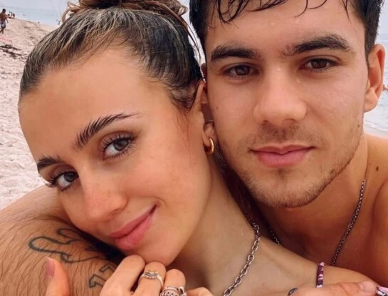 Morena Beltrán y Lucas Blondel se casan