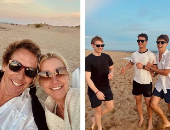 Las fotos de las vacaciones familiares de Valeria Mazza en Punta del Este