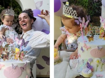 Las fotos del cumple de Isabella, la hija de Julieta Nair Calvo