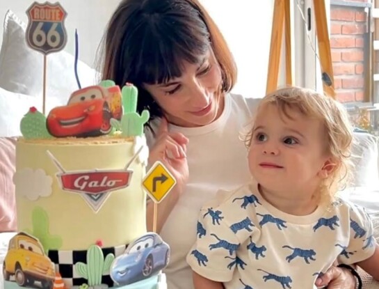 Magui Bravi celebró los dos años de Galileo, su hijo