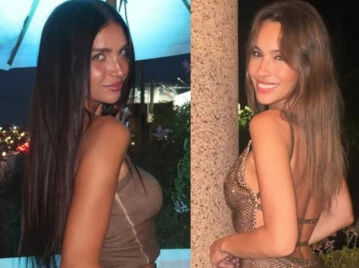 Pampita y zaira rayas