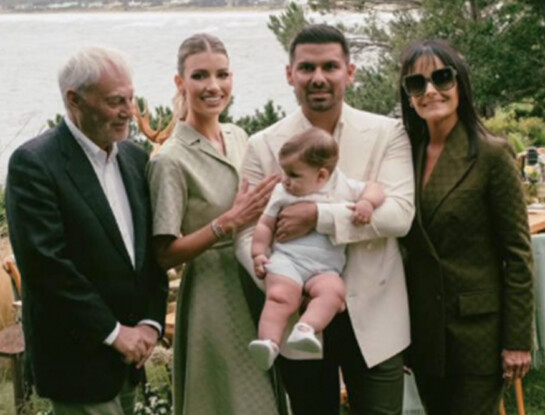 Así fue el espectacular bautismo de Alessandro, el hijo de Angie Landaburu: un bosque encantado en Punta del Este