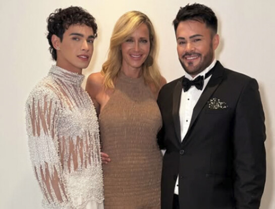 Julieta Prandi acompañó a su gran amigo Sebastián Waizer en el día más importante de su vida: su casamiento