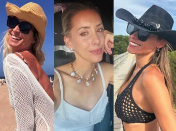 vestidos tejidos famosas