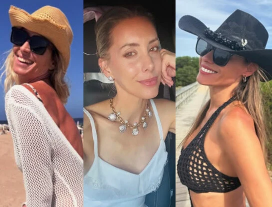 vestidos tejidos famosas