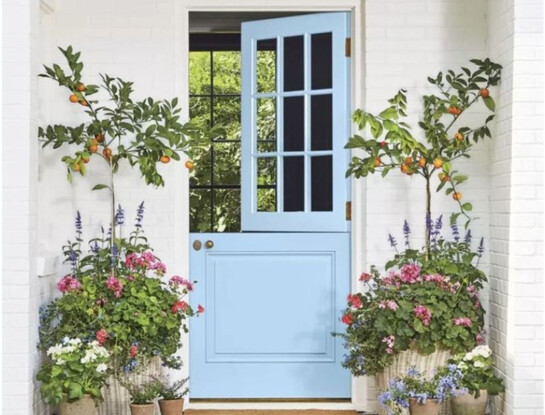 Puertas holandesas de color: cómo sumar diseño y personalidad a tu casa