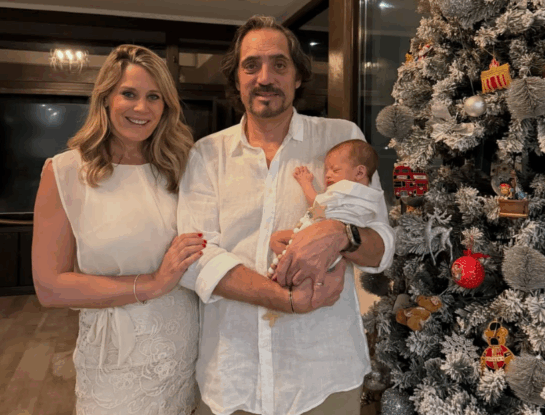 Así celebraron Rocío Marengo y Eduardo Fort el primer mes de su hijo, a unos días de recibir su alta médica