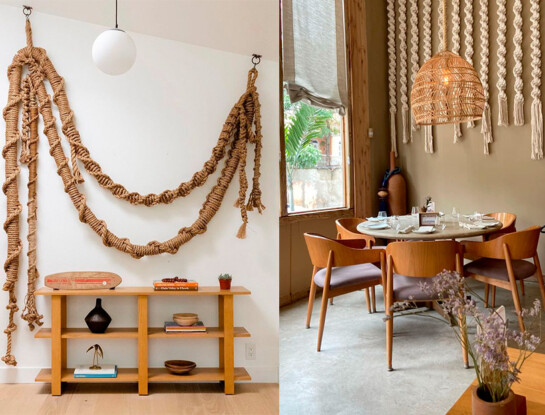 Deco con sogas y cuerdas: la tendencia 2026 que transforma las paredes y suma calidez